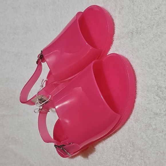Old Navy Jelly Wide-Strap Sandals for Girls Size 2Y New - Picture 1 of 15
